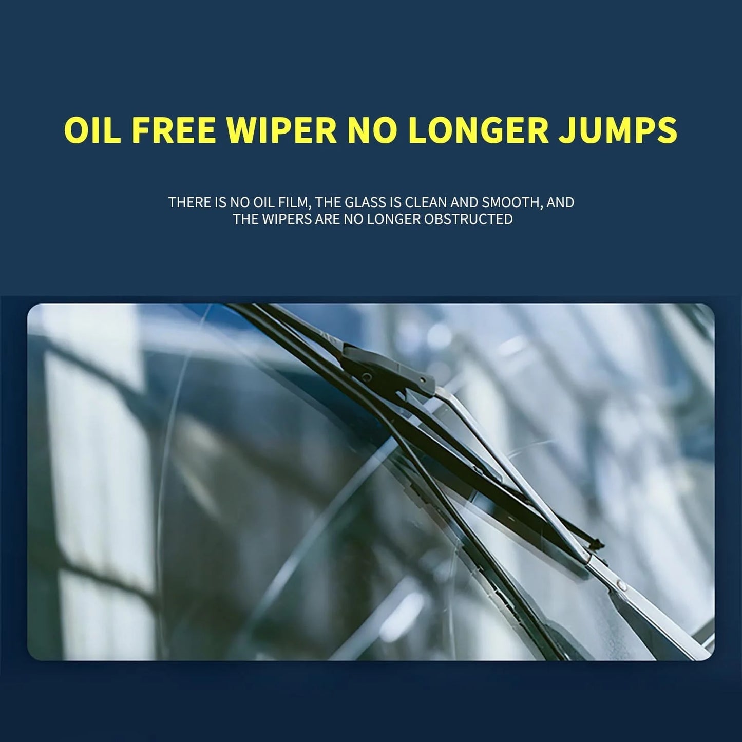 Popular Car Oil Film Cleaning Emulsion, Windshield Oil Film Stain Removal, Wiper Oil Film Cleaning Agent 150ml