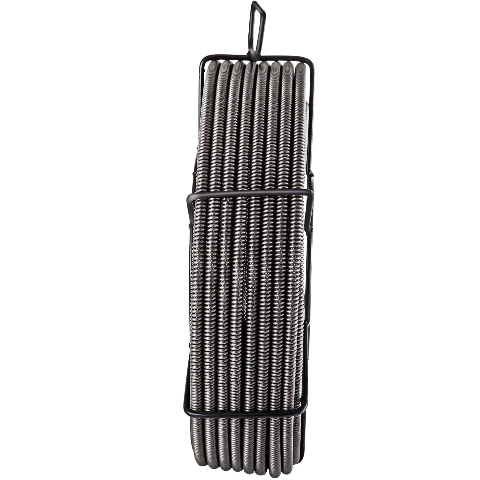 SKYSHALO Drain Cleaning Cable 100 Feet x 1/2 Inch Solid Core Cable Sewer Cable Drain Auger Cable Cleaner Snake Clog Pipe Drain Cleaning Cable Sewer Drain Auger Snake Pipe