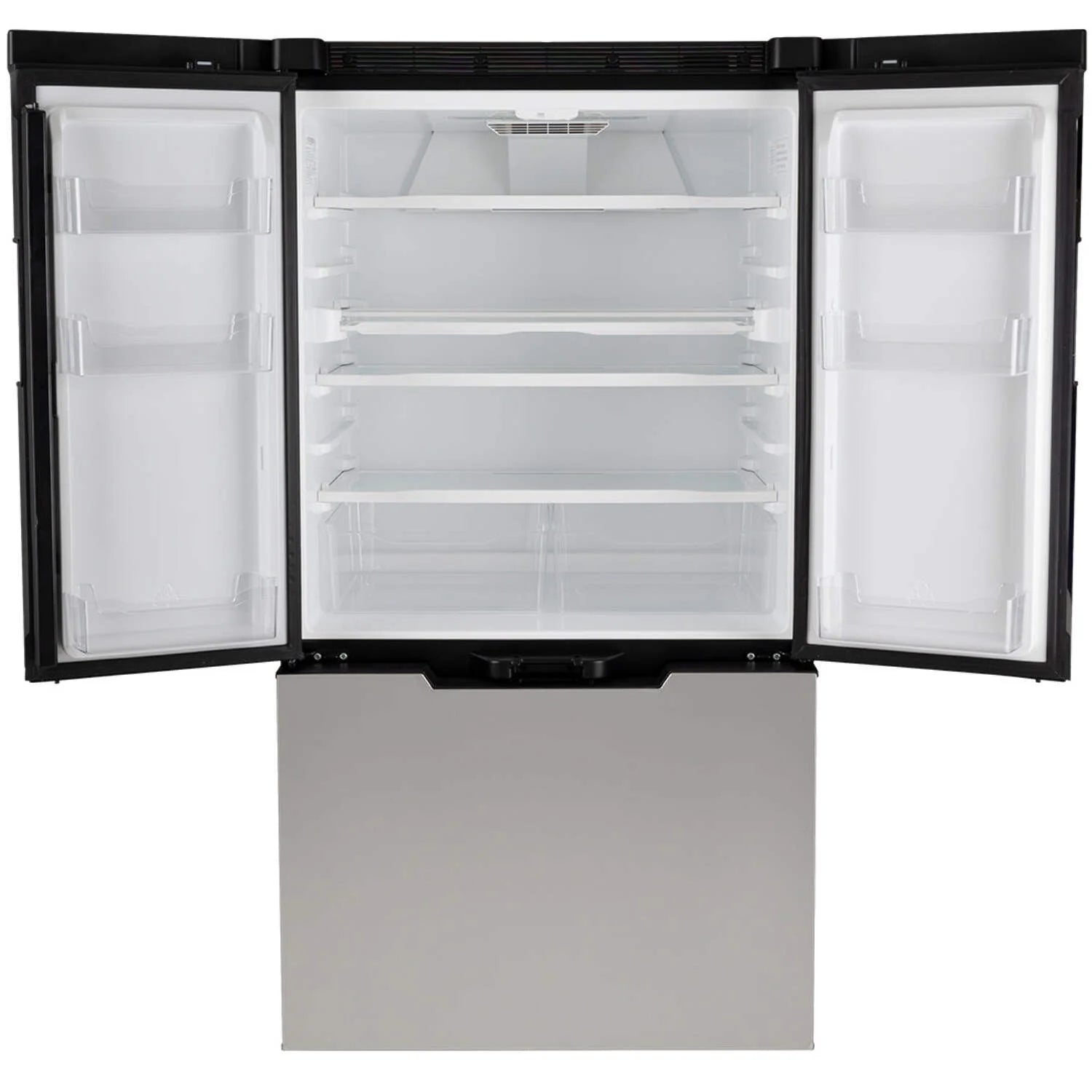NORCOLD INC N20DCSS Polar Elite N20DC Stainless Steel DC Compressor RV Refrigerator with French Doors - 20 cu. ft.