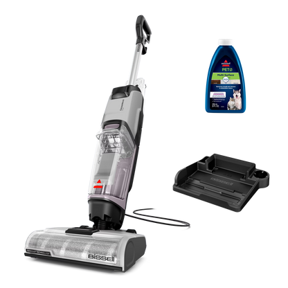 BISSELL CrossWave Edge, Corded, Multi Surface Hard Floor Cleaner Wet Dry Vacuum with Zero-Gap Edge Cleaning Technology, Self Cleaning Cycle, Pet Multi-Surface Febreze Trial Formula, 4157