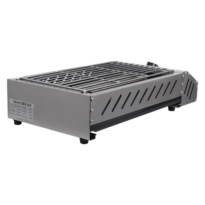 Compact Electric Griller with Adjustable Temperature, 122-572��F, Non-Stick Surface, Easy Cleaning, Perfect for Small Spaces & Countertops