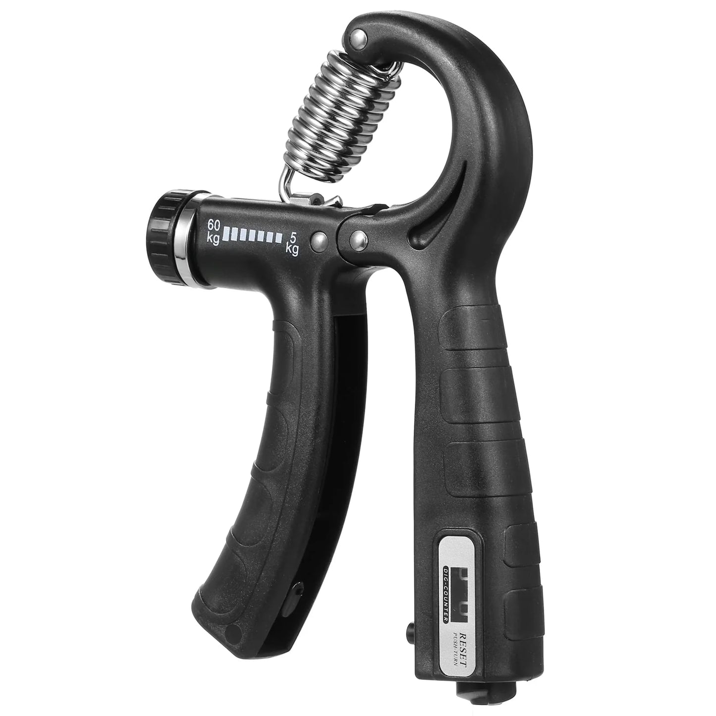 CACAGOO 2pcs Hand Grip Strengthener with Counter 5-60kg Adjustable Resistance Fitness Hand Exerciser for Muscle Building Wrist Training