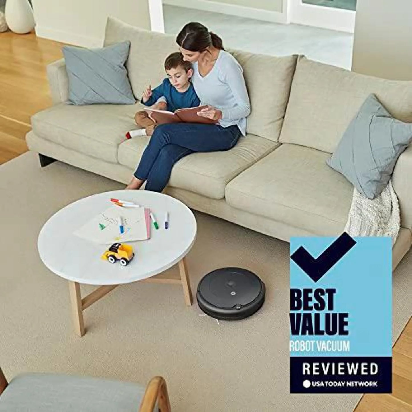 IRobot Roomba 692 Robot Vacuum - Wi-Fi Connectivity, Personalized Cleaning Recommendations, Works with Alexa, Good for Pet Hair, Carpets, Hard Floors,