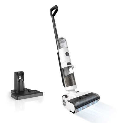 JONR ED12 Vacuum Mop all in one, Cordless Wet Dry Vacuum Cleaner and Mop Combo, Edge Cleaning, One-Step Cleaning, 850ml Water Tank, 30 Minutes Running Time for Hard Floors, Pet Hair