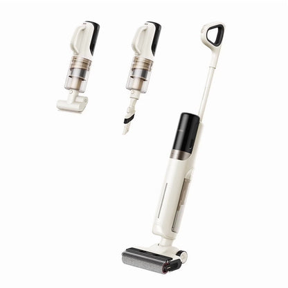 MOVA K30SE Wet Dry Vacuum,180��Flat Reach Floor Mop,Self Dual-Edge Cleaning,18000 Pa Suction