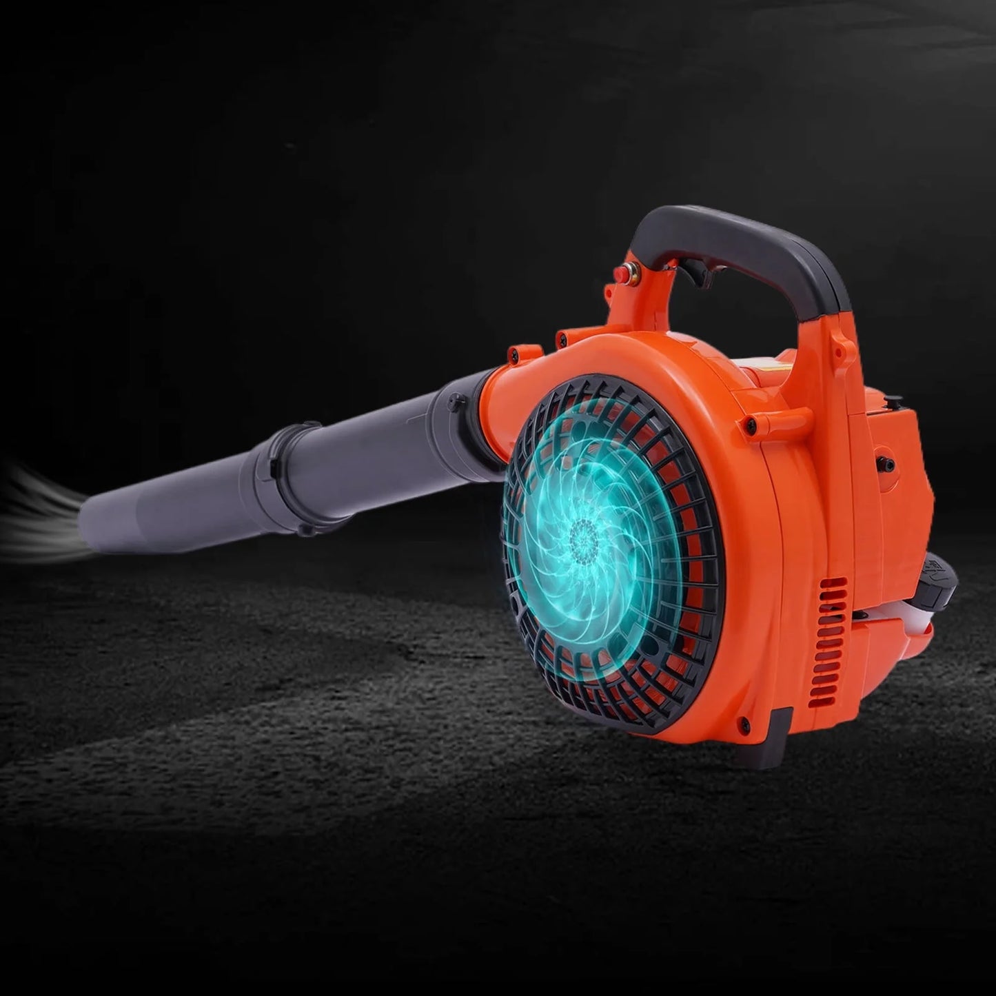 Aiqidi Gas Leaf Blower for Yard, 25.4CC 2-Stroke Gas Powered Leaf Blower Commercial Handheld Grass Lawn Garden Dust Blowing Cleaning Tool 7500Rpm