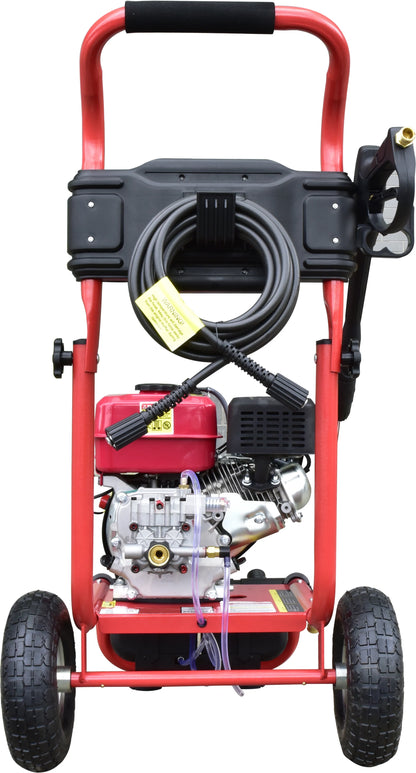 All Power 3400 PSI 2.6 GPM Gas Pressure Washer, 5 Adjustable Nozzles, 30 ft High Pressure Hose, Power Washer for Outdoor Cleaning, APW5129