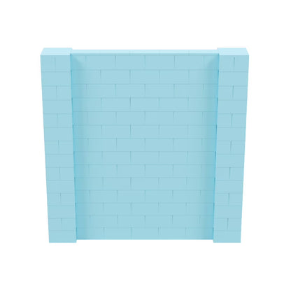 EverBlock 5�� x 7�� Wall Kit | Modular Building Blocks | Wall System for Building, Display & Structures | Room Divider & Partition | Easy to Connect & Reuse | Indoor & Outdoor Use