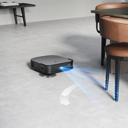 ECOVACS DEEBOT X2 OMNI Robot Vacuum and Spinning Mop with Automatic Mop Lifting and Cleaning Station, Self-Emptying, Smart Mapping, Wi-Fi Connected, LIDAR Navigation, Mop Combo, Pet Hair