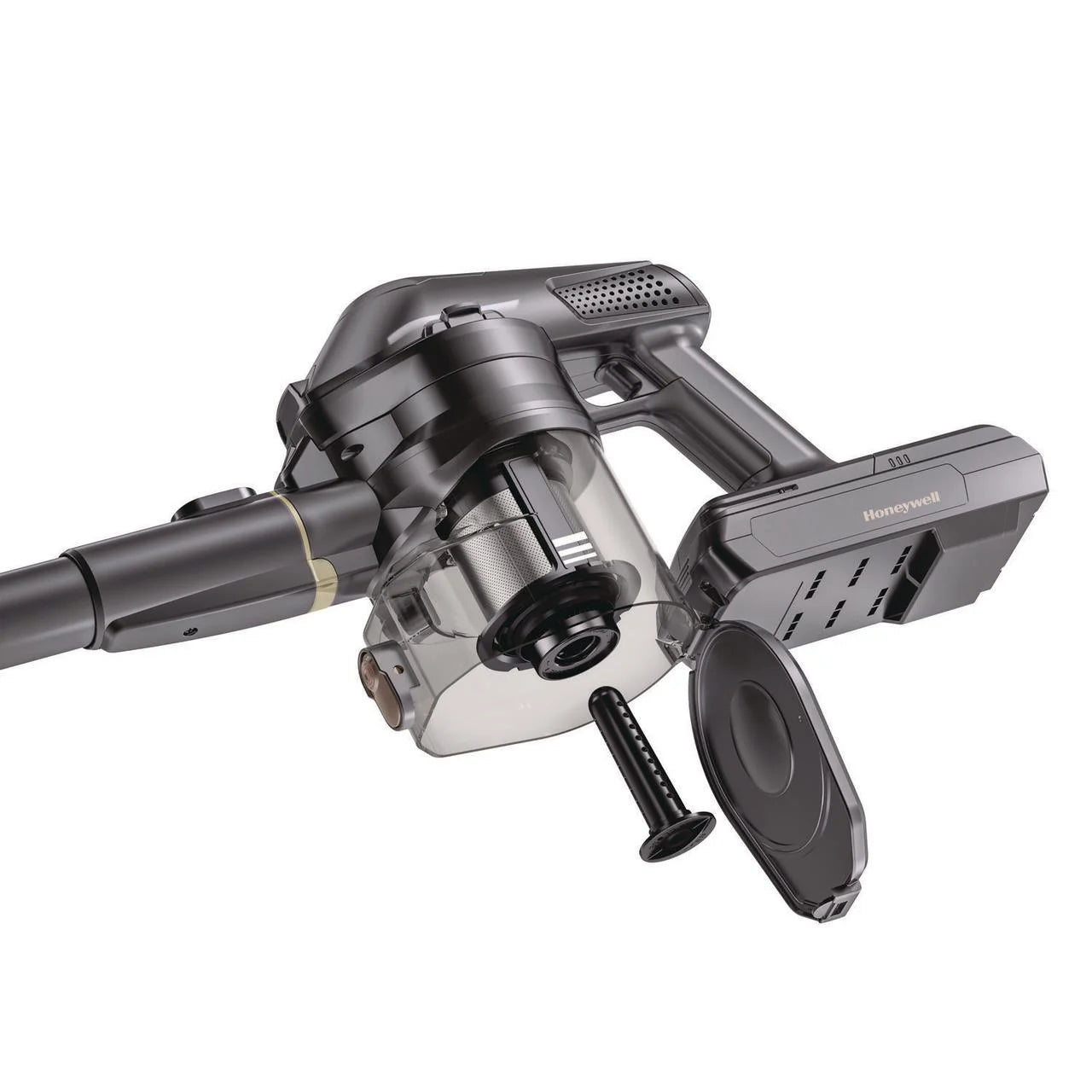 Honeywell Aeromax Pro VC16 Cordless Vacuum, 8.5" Cleaning Path, Dark Silver