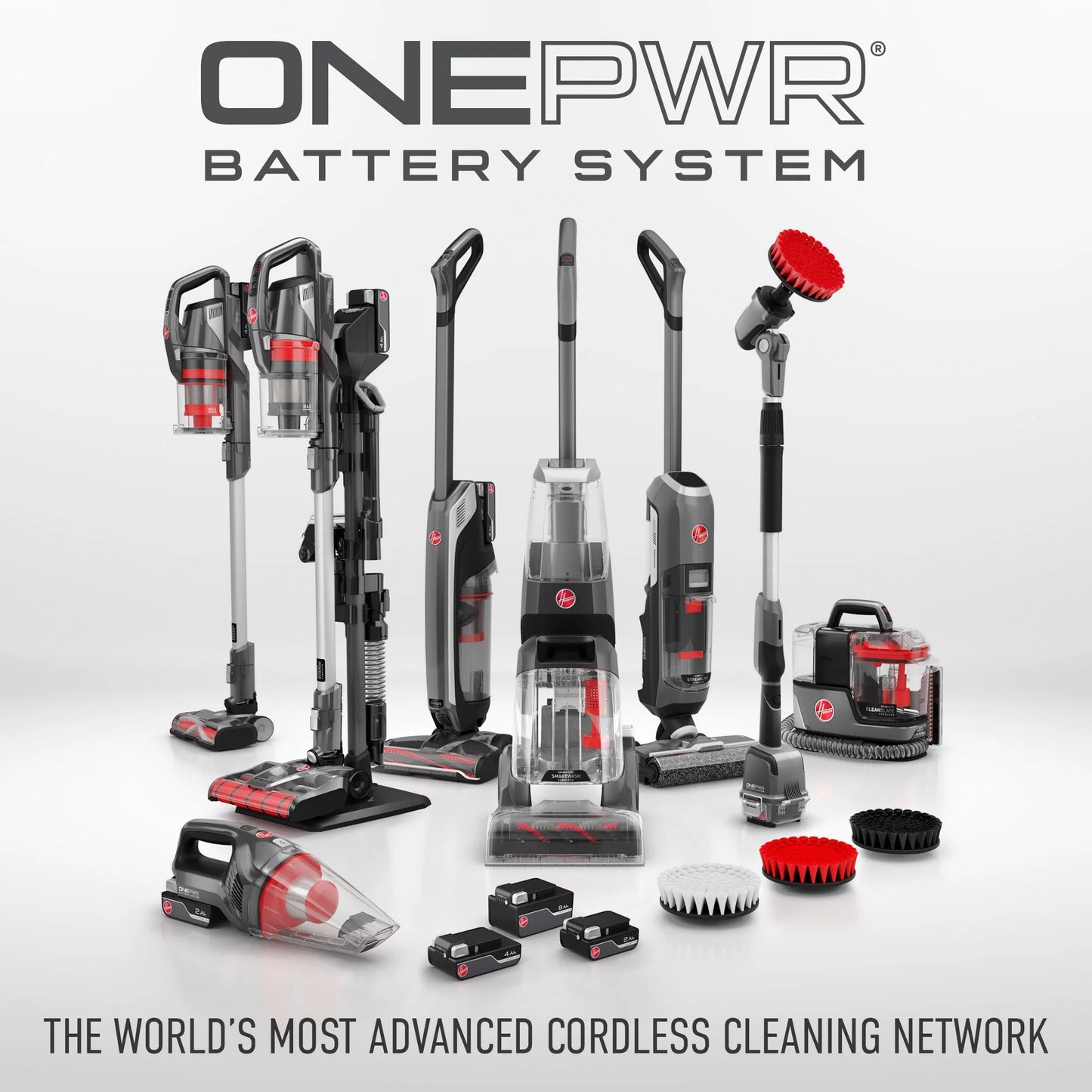 Hoover ONEPWR Emerge Pet Cordless Stick Vacuum Cleaner, for Carpet & Hard Floors, Above Floor Cleaning, All-Terrain, up to 45 Min. Run Time, BH53612V