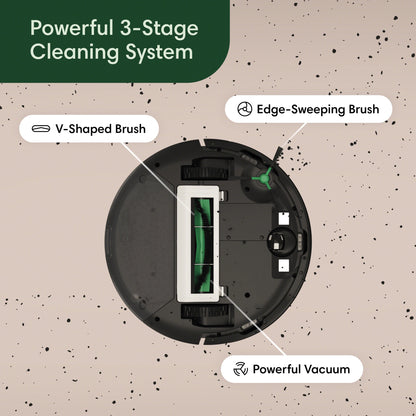iRobot Roomba Vac Essential Robot Vacuum Cleaner with 3-Stage Cleaning System (Black)
