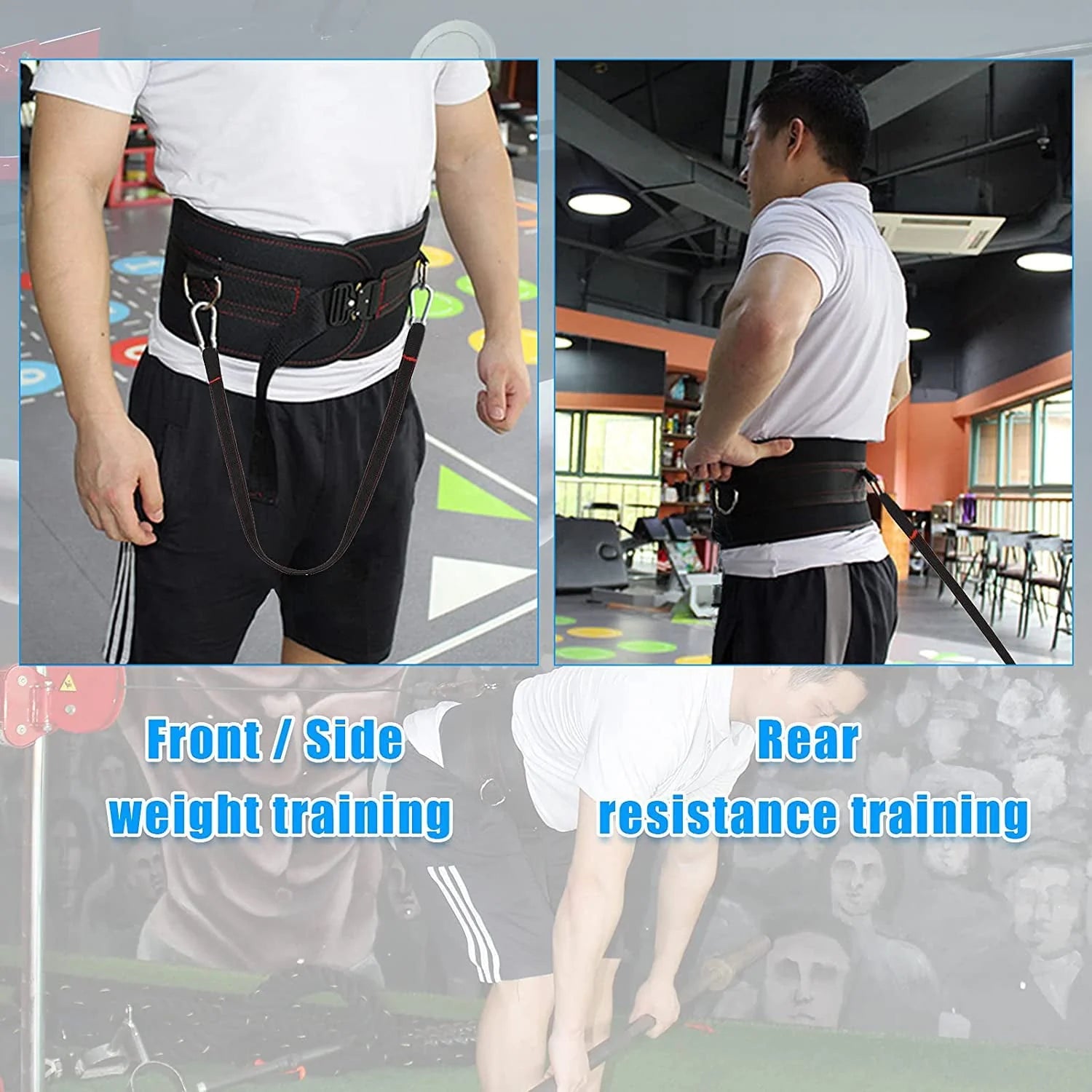 XonyiCos Fitness Dip Belt for Men and Women, Adjustable Size Weight Belt for Weightlifting, Pull Ups, Power Strength Cross Training, Bodybuilding Workouts Dumbbell Belt