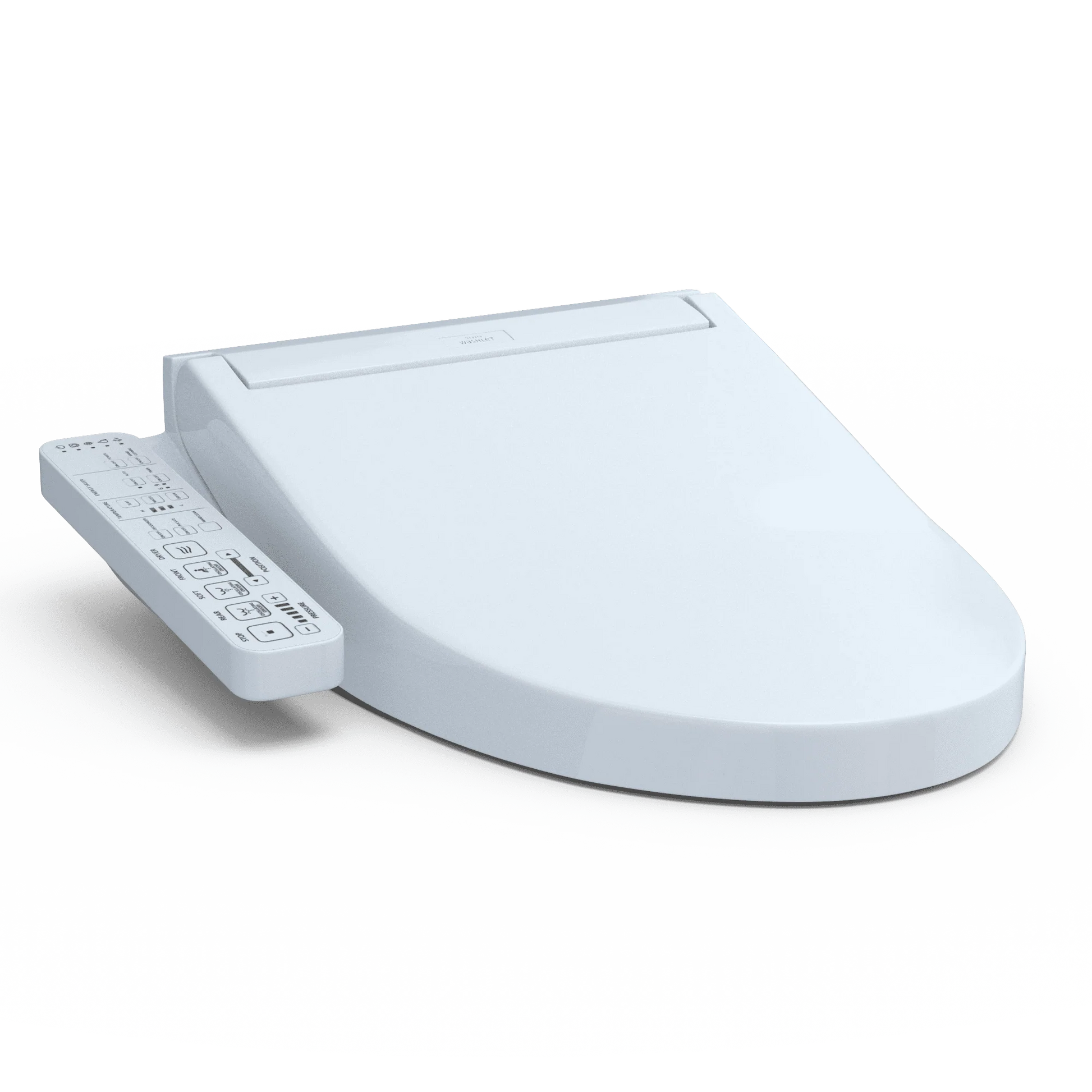TOTO? WASHLET? C2 Electronic Bidet Toilet Seat with PREMIST and EWATER+ Wand Cleaning, Elongated, Cotton White - SW3074#01