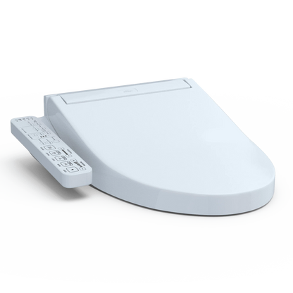 TOTO? WASHLET? C2 Electronic Bidet Toilet Seat with PREMIST and EWATER+ Wand Cleaning, Elongated, Cotton White - SW3074#01