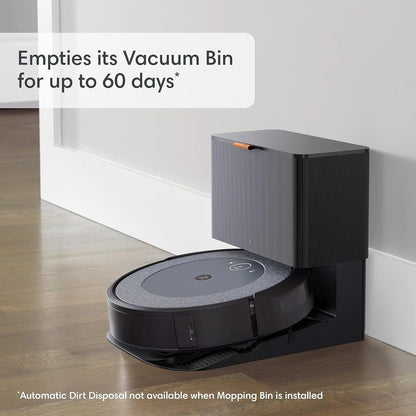 Restored Premium IRobot Roomba Combo i5+ Self-Emptying Robot Vacuum & Mop �C Smart Mapping, Alexa Compatible, 60-Day Auto Dirt Disposal, Personalized Cleaning OS, (Refurbished)
