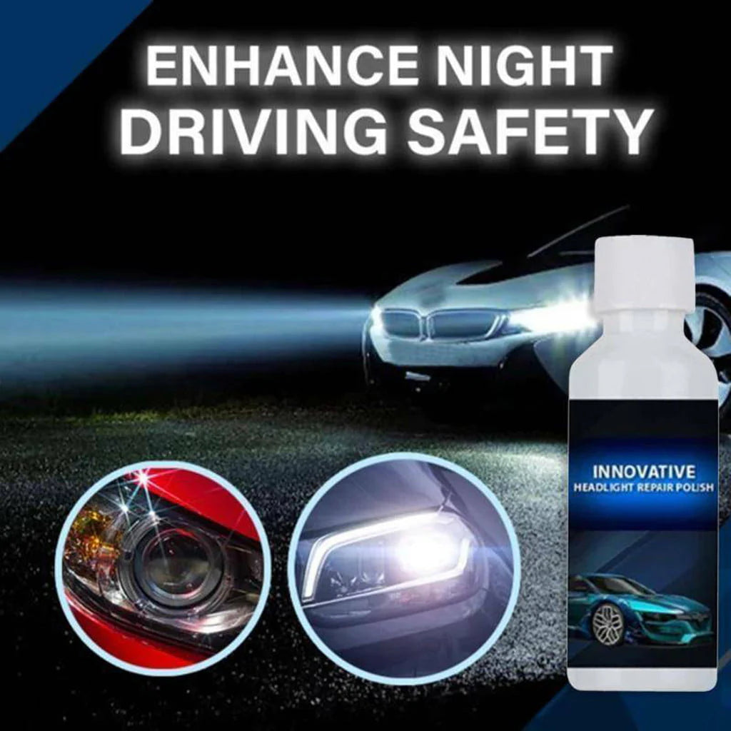 WANYNG Headlight Renewals Polish Car Repair Kit Headlight Repair Liquid Cleaning 20ml Shower Door