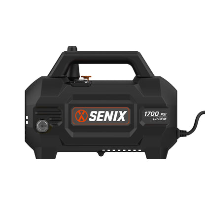 SENIX 2100 PSI Electric Pressure Washer with Foam Cannon, Brushless Motor,Lightweight & Portable, for Car House Patio Driveway Deck Fence, Outdoor Cleaning Power Washer