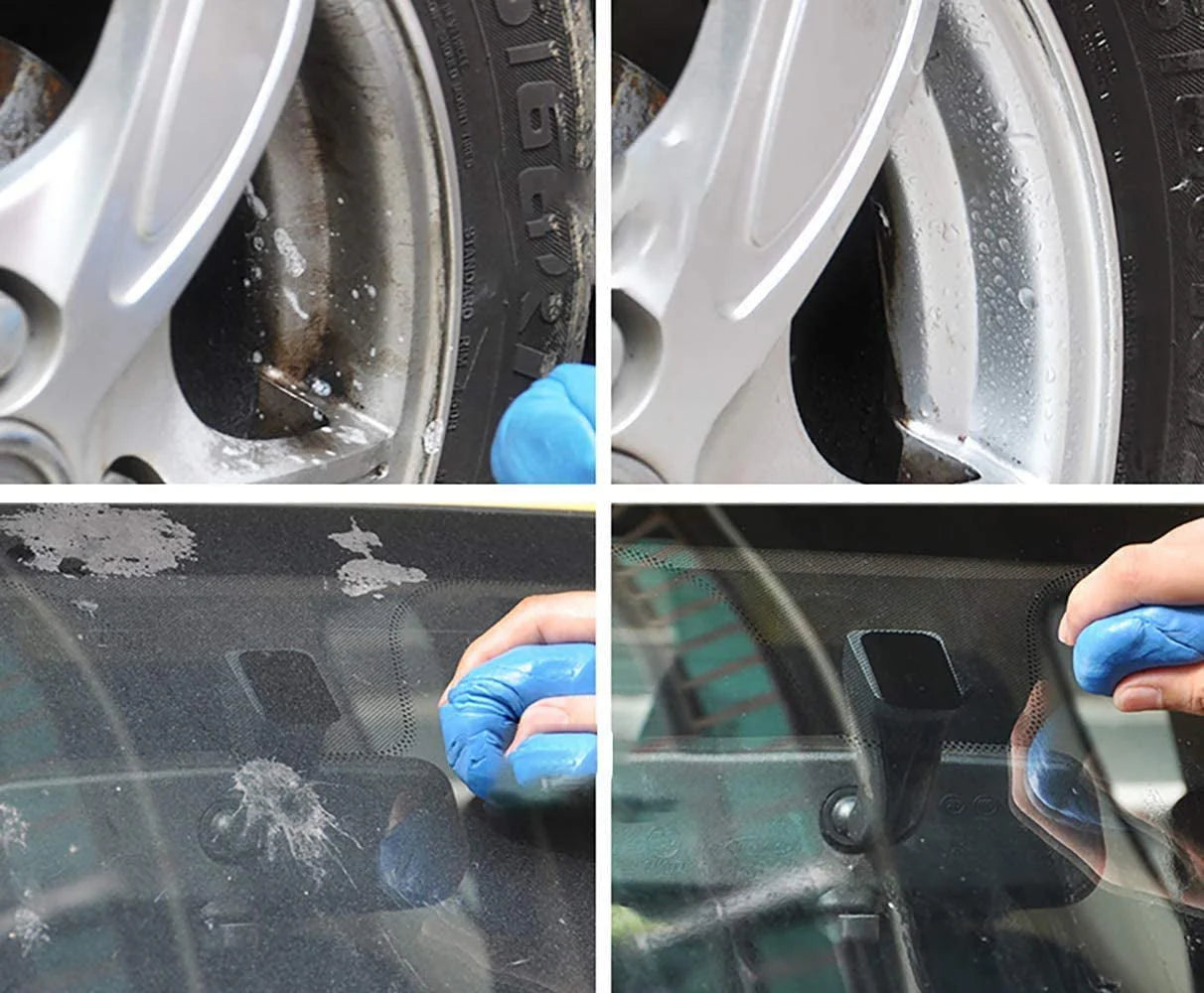3PCS Car Wash Tool Detail Magic Car Truck Cleaning Mud Clay Bar Auto Cleaning Care Tool Reliable Decontamination Ability