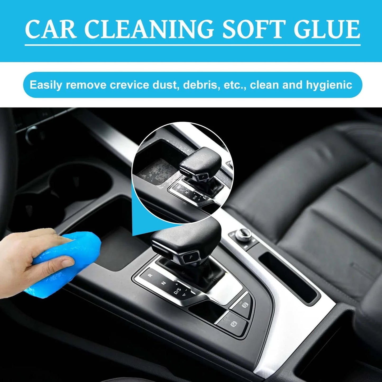 Car Cleaning Gels,Cleaning Gel for Car, Car Cleaning Kit Universal Detailing Automotive Dust Car Crevice Cleaner Auto Air Vent Interior Detail Removal Putty Cleaning Keyboard Cleaner for Car Vents