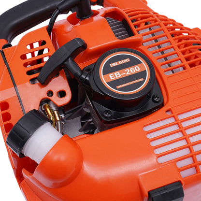 Miumaeov 25.4cc 2 Stroke Gas Powered Handheld Leaf Blower Grass Lawn Blower Sweeper Cleaning Tool 7000rpm