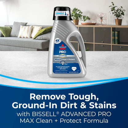BISSELL Pro Heat 2X Revolution Pet Carpet Cleaner, 3578 & BISSELL Advanced Pro Max Clean + Protect Deep Cleaning Carpet Formula, 50 oz, 70E1