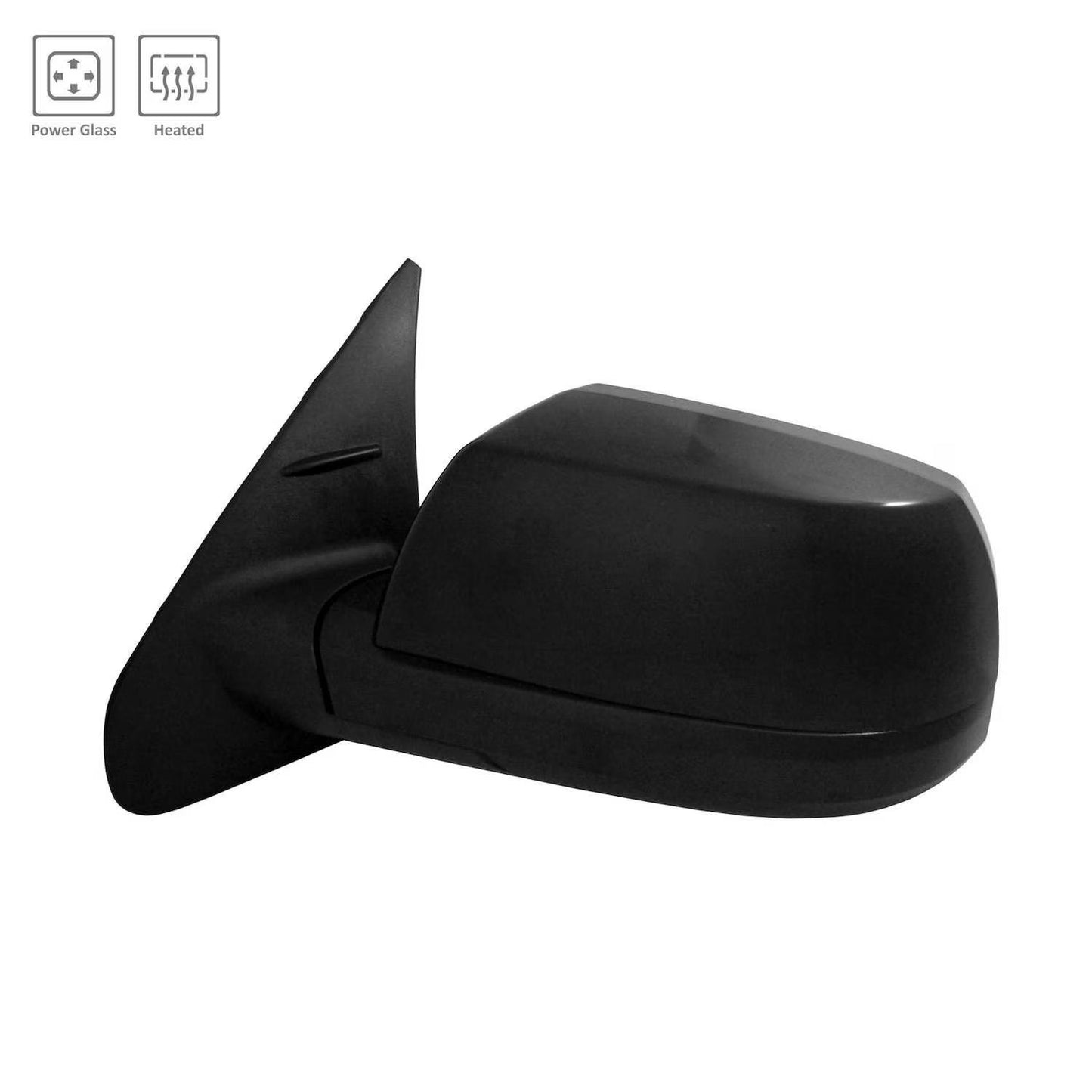 New OEM Side Mirrors Left Heated Power w/Cold Climate Black Code 202 879400C500C0 fits 2014-2017 Toyota Sequoia SR5 Sport Utility 4-Door