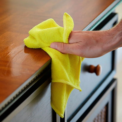 S&T INC. Bulk Microfiber Kitchen, House, & Car Cleaning Cloths