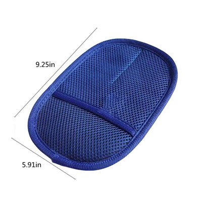 RKSTN Car Accessories Travel Essentials Car Wash Gloves Interior Cleaning Soft Plush Car Waxing Gloves Wipe Car Thickened Rag Cleaning Tools - Summer Savings Clearance on Clearance
