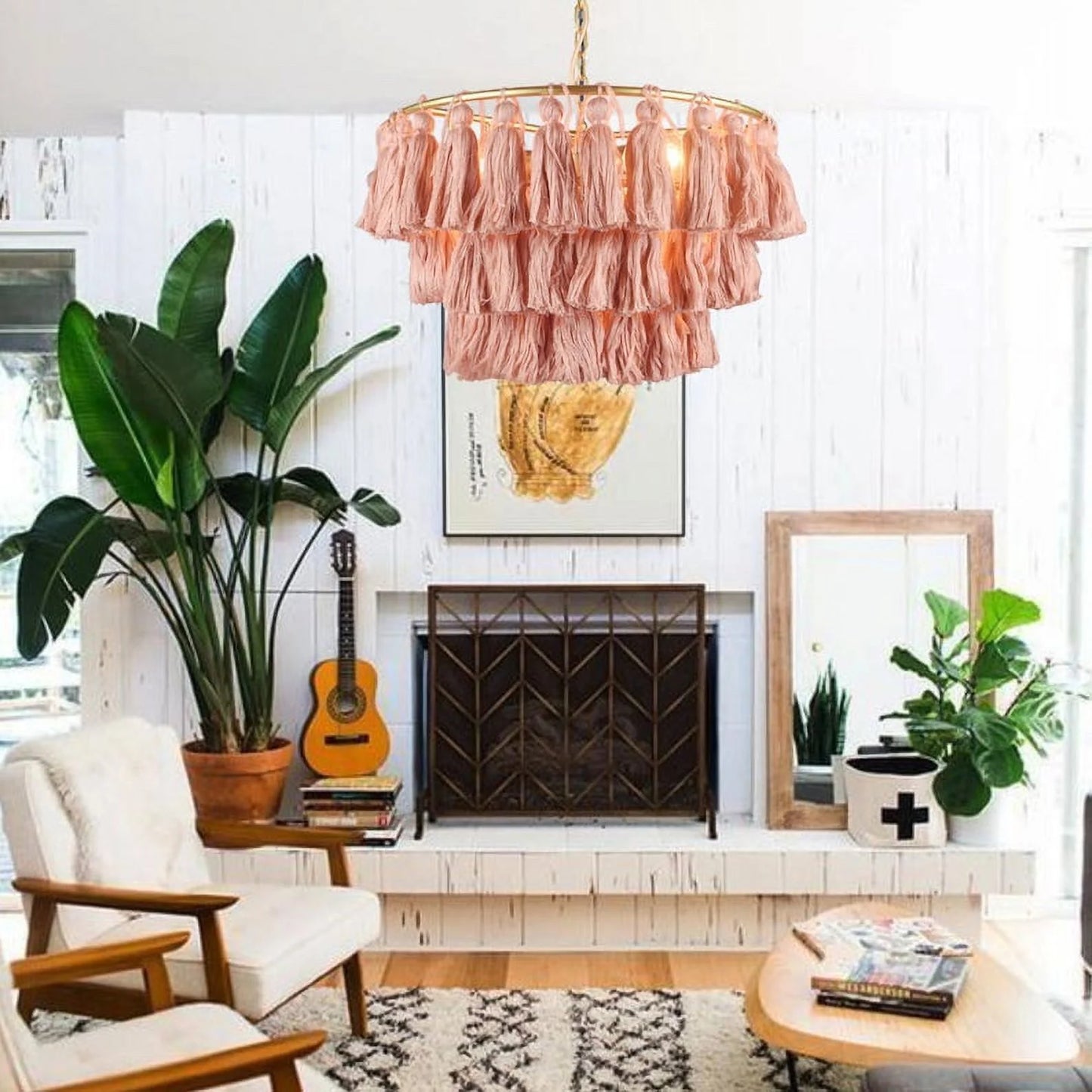 Arturesthome Handmade Woven Rope Pendant INS Creative Home Decoration Lampshade