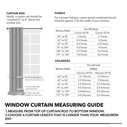 Deconovo Bedroom Blackout Curtains Rod Pocket Light Block Window Drapes for Home Decor, Set of 2, 42 x 72 inch, Black