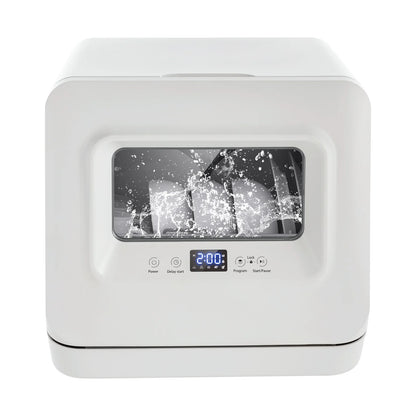 Portable Dishwasher �C 6-8 Place Settings, Multiple Cleaning Modes, 785W Power, Low Noise, Automatic Drying, Compact Design for Apartments and Small Spaces