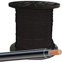 Southwire 8BLK-STRX500 Building Wire, 8 AWG Wire, 1 -Conductor, 500 ft L, Copper Conductor, Nylon Sheath
