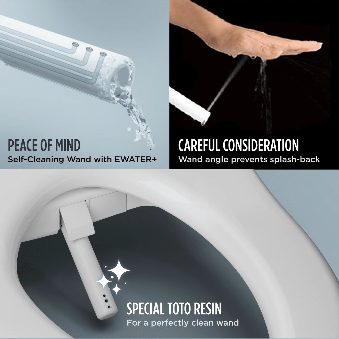 TOTO? WASHLET? C5 Electronic Bidet Toilet Seat with PREMIST and EWATER+ Wand Cleaning, Elongated, Cotton White - SW3084#01