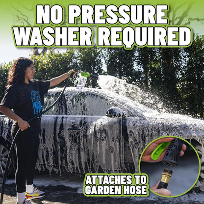 Chemical Guys HOL491 Spring Cleaning Car Wash Kit including ACC_326 Foam Gun (Works with Garden Hose) & MaxiSuds Car Wash Soap (6 Items)