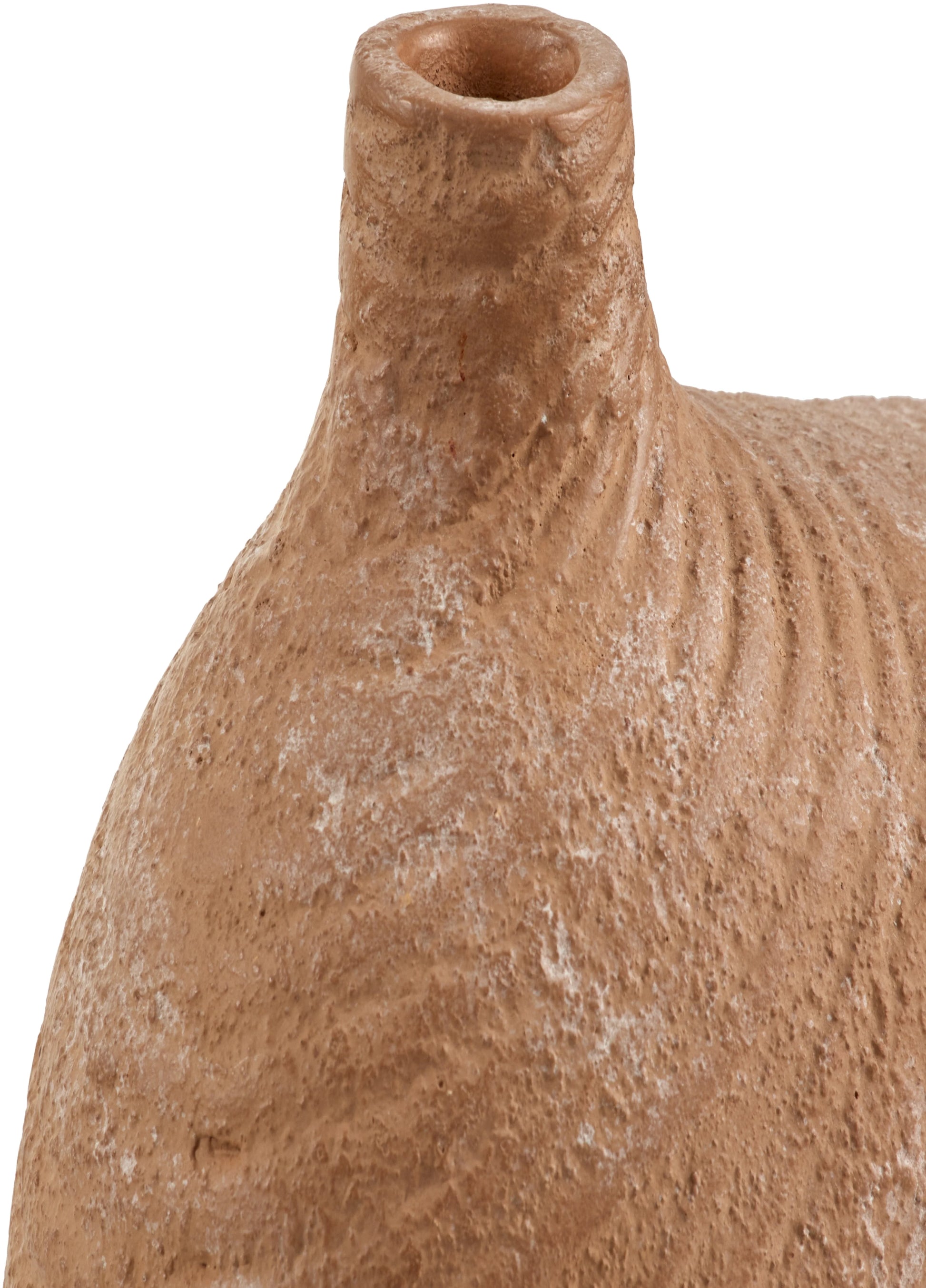 Mark&Day Vases, Joi Global Terracotta Flower Vase, Etched Papier-Mache Floor Vase for Flowers, Decorative Home Decor Accents for Living Room Bedroom Kitchen Office (12"H x 10"W x 6"D)
