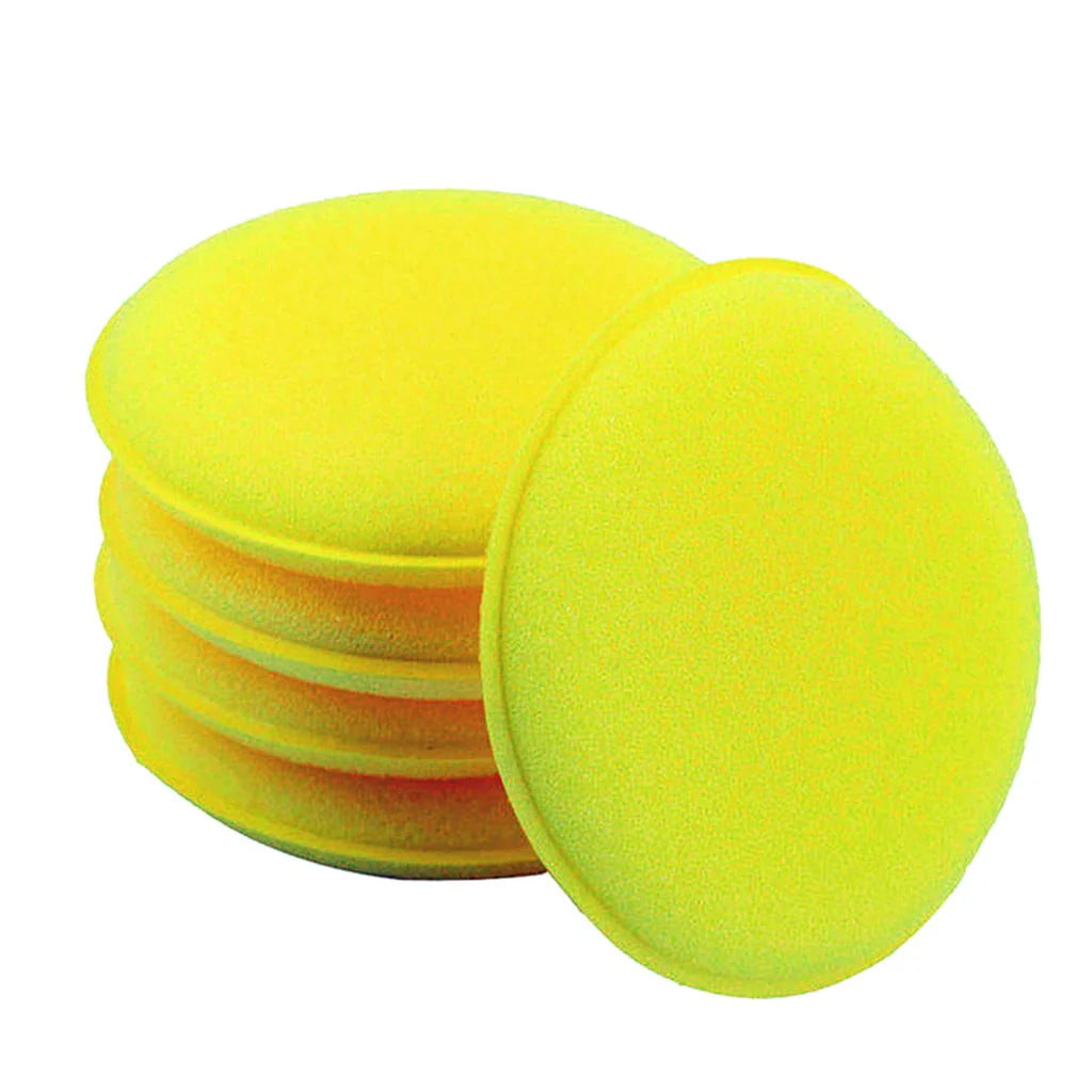 Pompotops Car Polishing Pad Wax Applicator Sponge Kit For Car Cleaning Household Polishing