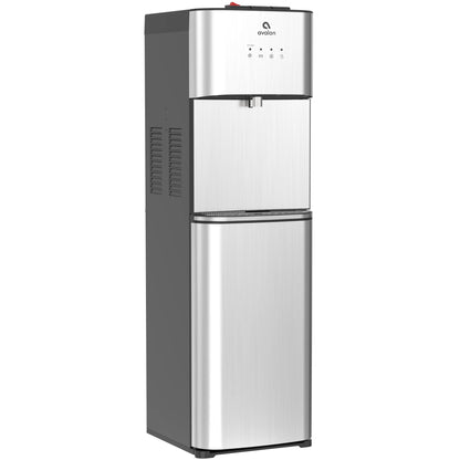 Avalon Limited Edition Self Cleaning Water Cooler Water Dispenser - 3 Temperature Settings - Hot, Cold & Room Water, Durable Stainless Steel Construction, Bottom Loading - UL/Energy Star Approved
