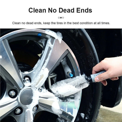 Dznils 12Pcs Car Wash Tool Cleaning Kit Auto Care Car Wash Cleaning Tools Kit for Cleaning Wheels Interior Exterior Seat