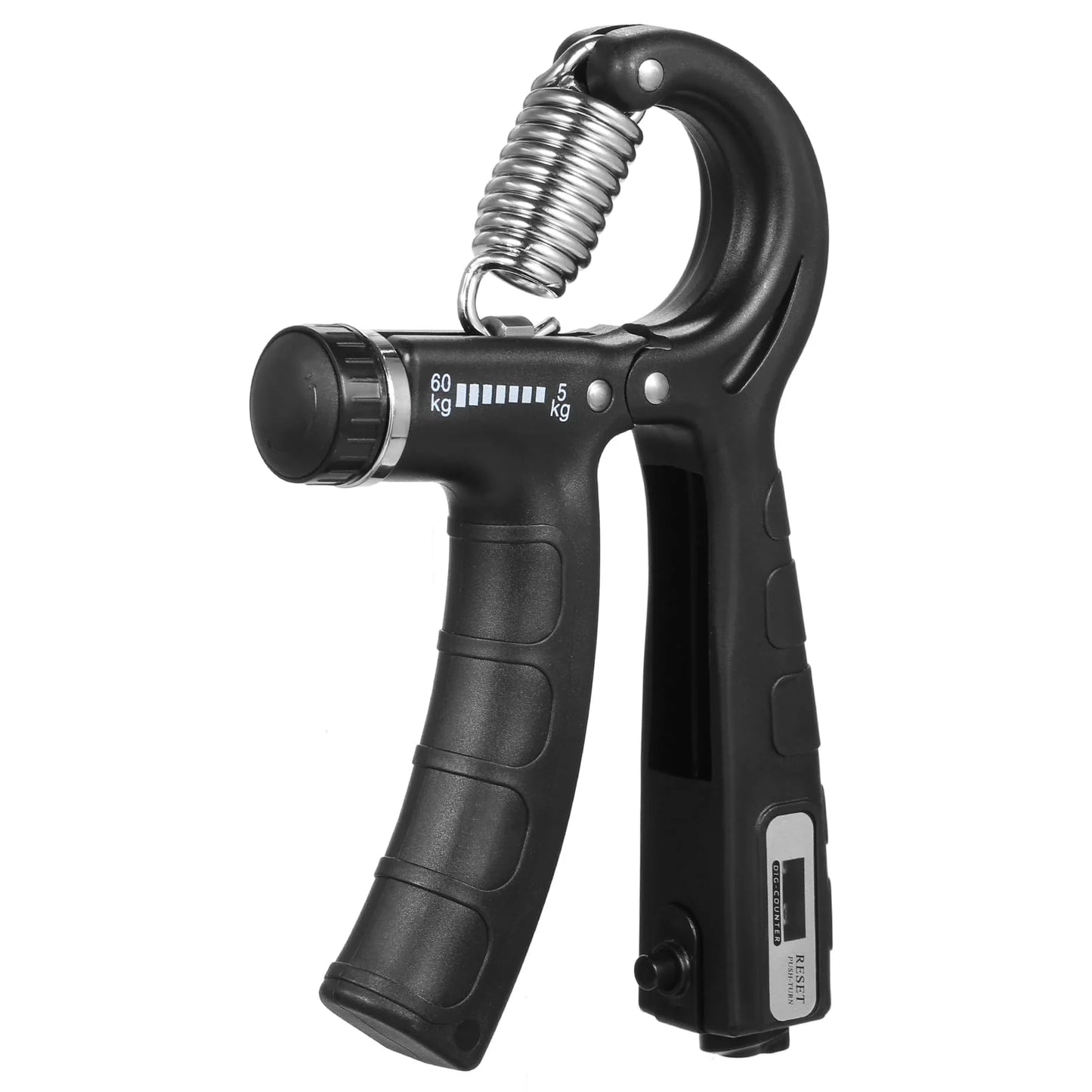 CACAGOO 2pcs Hand Grip Strengthener with Counter 5-60kg Adjustable Resistance Fitness Hand Exerciser for Muscle Building Wrist Training