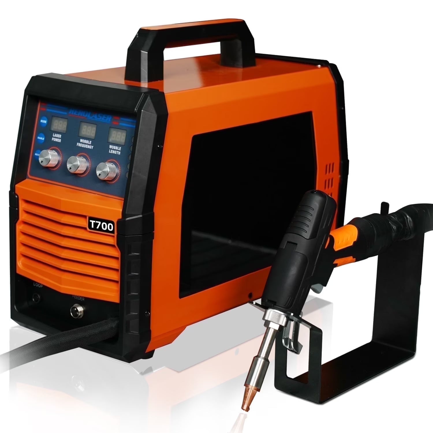 Herolaser 700W Handheld Laser Welding Machine Air-Cooled with Wire Feeder, 3-in-1 DIY Table Laser Welder, Cutting, Cleaning for Metal, Stainless Steel,