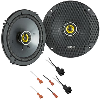 Kicker Front Door Factory Speaker Replacement Package for Select 1993-2002 Chevrolet Camaro
