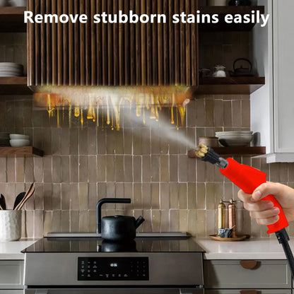 Cailmei Household High Temperature And High Pressure Cleaning Small And Portable Kitchen Decontamination Cleaning Red Free Size