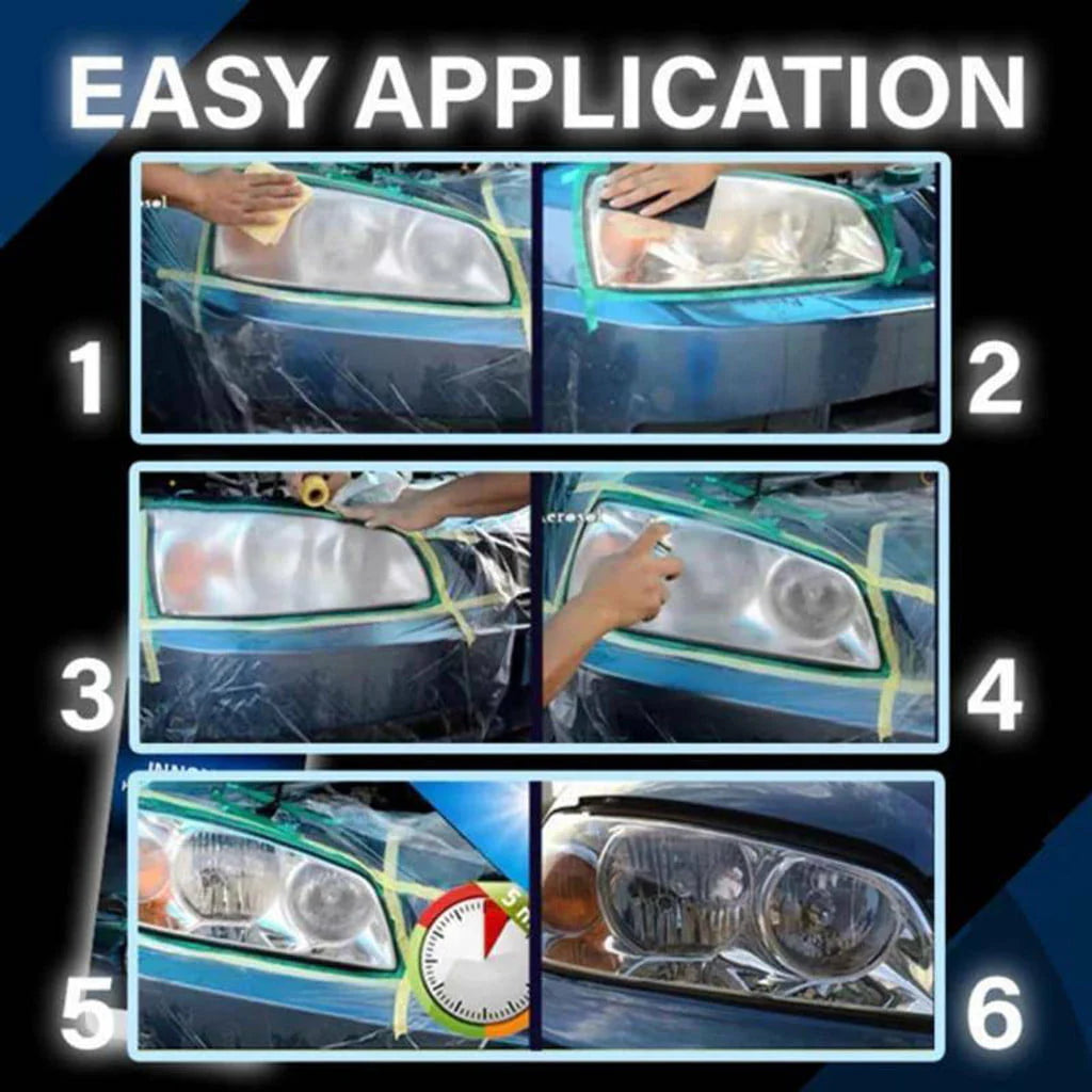 WANYNG Headlight Renewals Polish Car Repair Kit Headlight Repair Liquid Cleaning 20ml Shower Door