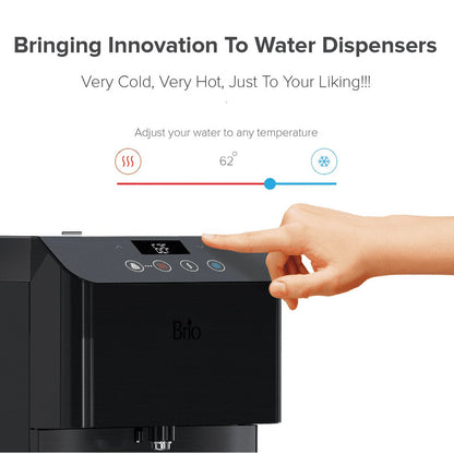 Brio 700 Series Self Cleaning Bottom Load Tri Temperature Touch Dispense Water Cooler Dispenser