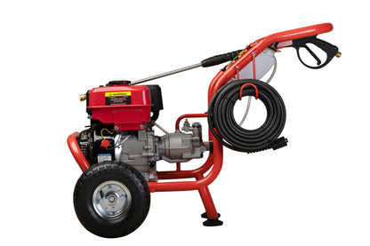 All Power 3400 PSI 2.6 GPM Gas Pressure Washer, 5 Adjustable Nozzles, 30 ft High Pressure Hose, Power Washer for Outdoor Cleaning, APW5128