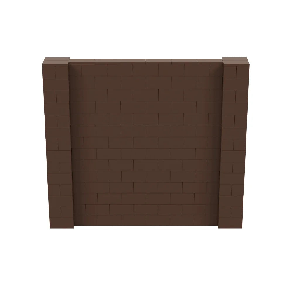 EverBlock 5�� x 7�� Wall Kit | Modular Building Blocks | Wall System for Building, Display & Structures | Room Divider & Partition | Easy to Connect & Reuse | Indoor & Outdoor Use