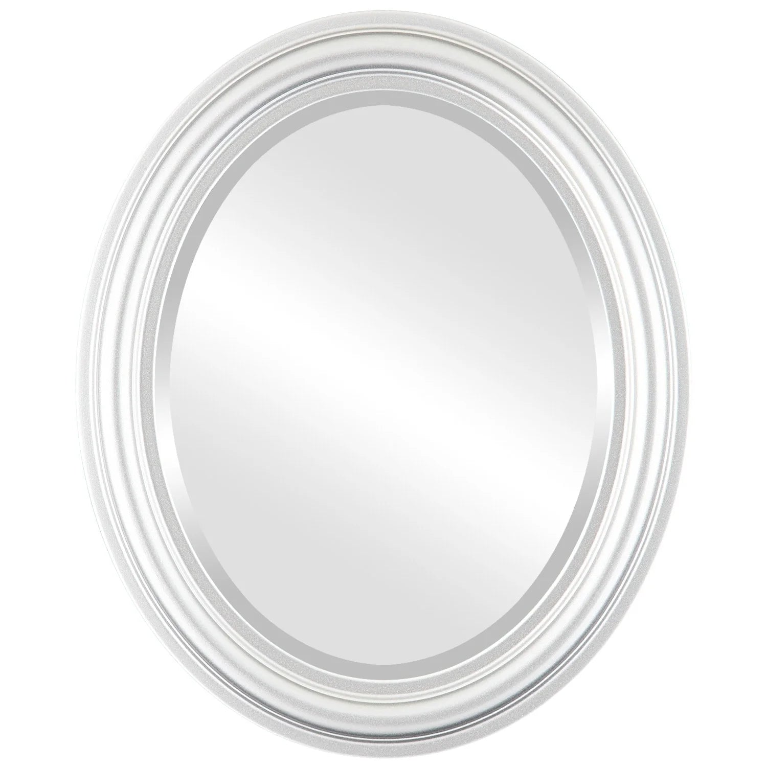 OVALCREST Oval Beveled Wall Mirror for Home Decor - Philadelphia Style