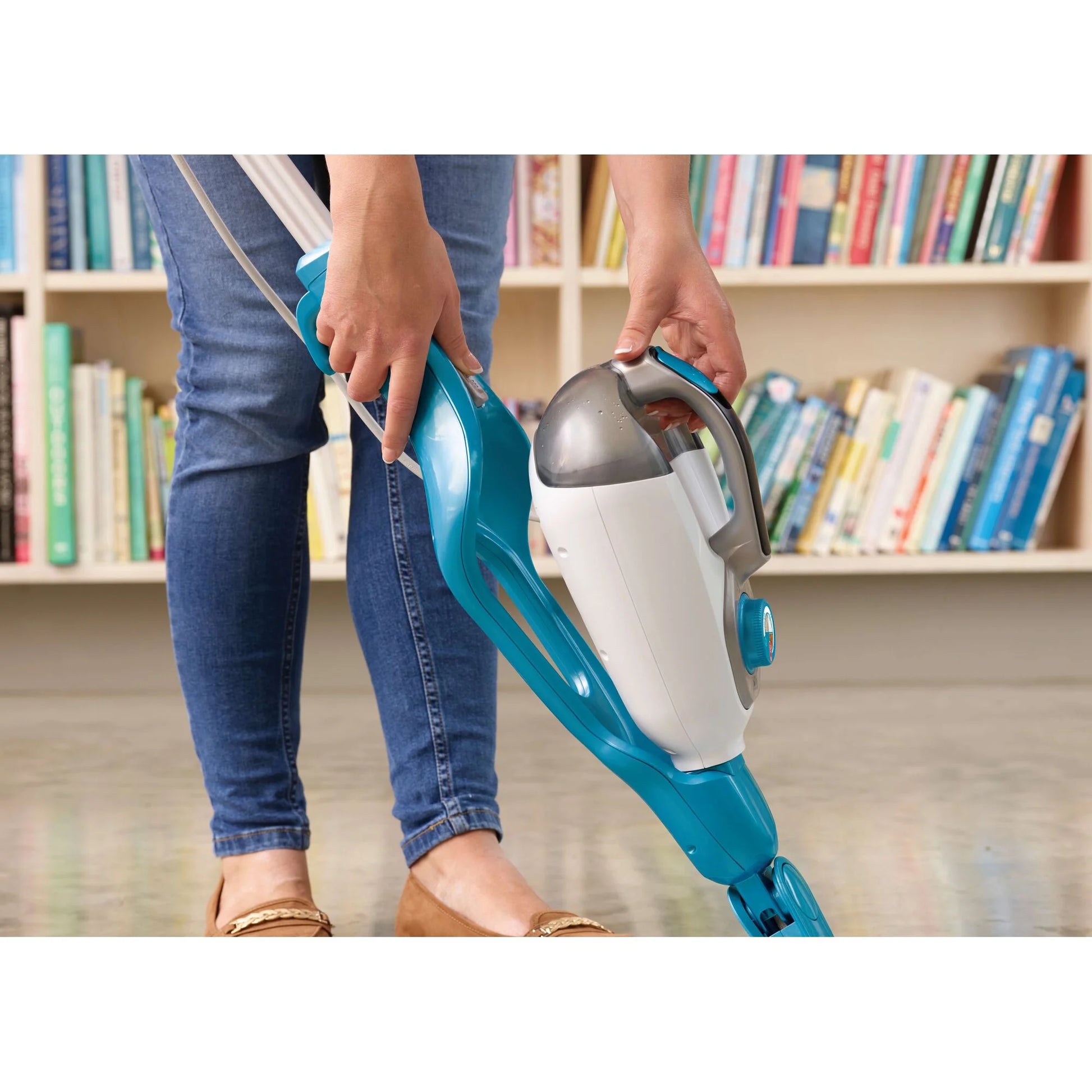 BLACK+DECKER Steam Mop + Glove 7in1 Complete Steam Cleaning Solution, HSMC1361SGP