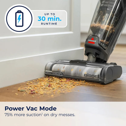 BISSELL CrossWave? OmniForce? Edge, Cordless, Zero-Gap Edge Technology, Power Vac or Power Mop Mode, Self Cleaning Cycle, All-in-One Multi-Surface Cleaner, for Hard Surfaces or Area Rugs, 3930F